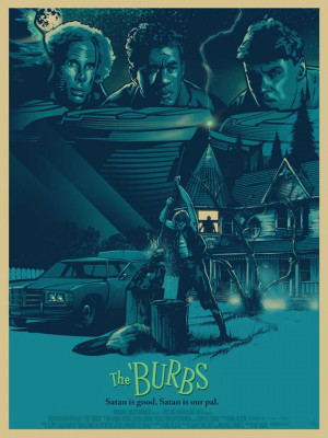 Poster Art for Tom Hanks' THE 'BURBS - 