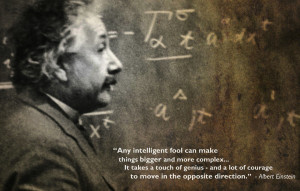 Albert Einstein Quotes – Any Intelligent Fool