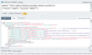 Yahoo Stock Quotes Json ~ Getting Stock Quotes Using Yahoo Query ...