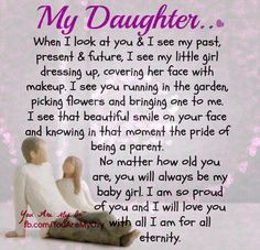 To my beautiful daughters..... I am proud to called your mom