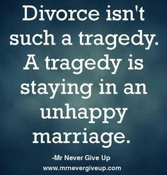 Wish people I know in crappy marriages would just cut bait. Life's too ...