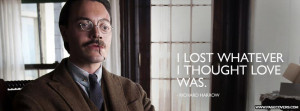 Boardwalk Empire Richard Harrow Quote Cover Comments