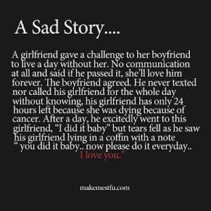 ... true love story really sad love stories a very sad love story that