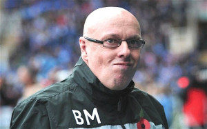 ... Brian McDermott after a disappointing home defeat to Aston Villa