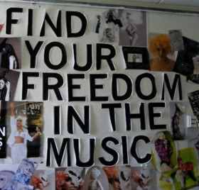 Find Your Freedom In The Music ”