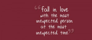 quotes about falling in love unexpectedly