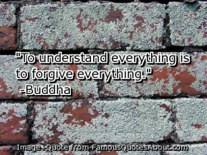 ... with another friend who mentioned that forgiveness heals the anger