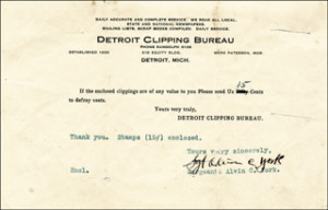 SERGEANT ALVIN C YORK TYPED NOTE SIGNED DOCUMENT 648