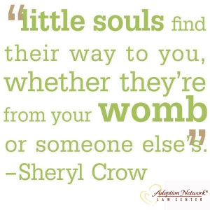 Sheryl Crow on adoption.