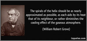 William Robert Grove Quote