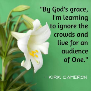 By God’s grace, I’m learning to ignore the crowds and live for an ...