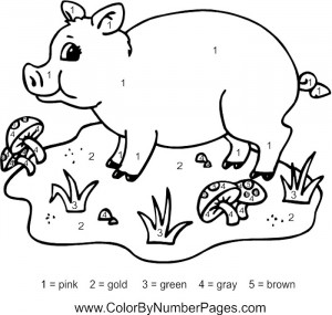 Related Pictures farm color by number horse 231x300 summer worksheets ...