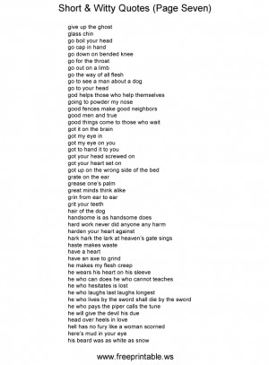 ... quotes sayings and phrases common phrases short quotes and witty