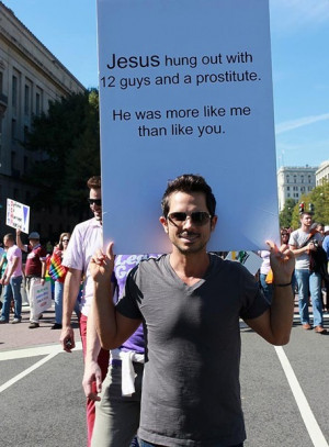 The most hilariously effective signs supporting gay marriage.