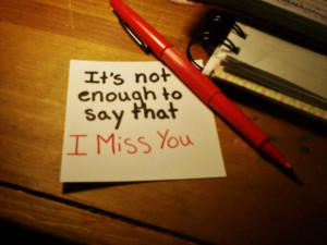 just miss you quote