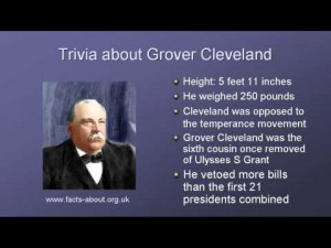 President Grover Cleveland Biography