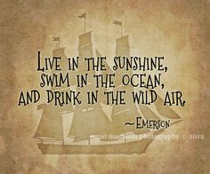 pirate quotes, sea, nautic quot, nautical quotes, emerson quot, kid