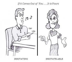 ... behavior of others presents a Constraint to which you respond