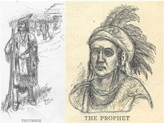 Tecumseh Indian Chief | Shawnee Prophet Tecumseh Paintings and Images