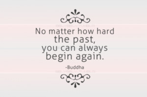 begin again new beginning picture quote