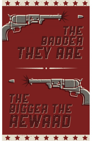 Poster 3 // Quote taken from Django Unchained