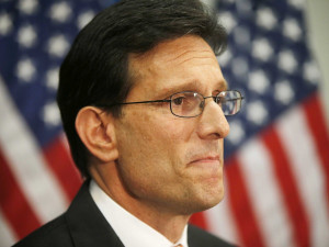 ERIC CANTOR TO RESIGN AS MAJORITY LEADER IN JULY