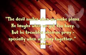 The Devil Smiles When We Make Plans. He Laughs When We Get Too Busy ...