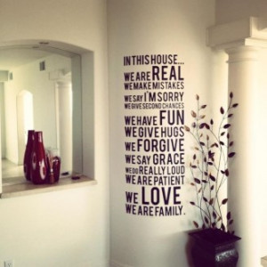 family room quotes decorating
