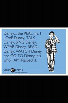 This me... no doubt. I love my Disney ♥ More