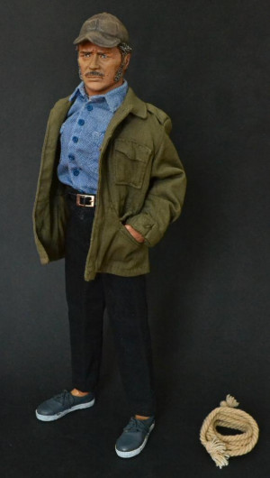Thanks guys, this is one of my Robert Shaw sculpts as Quint from Jaws.