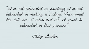 Philip Guston Quote