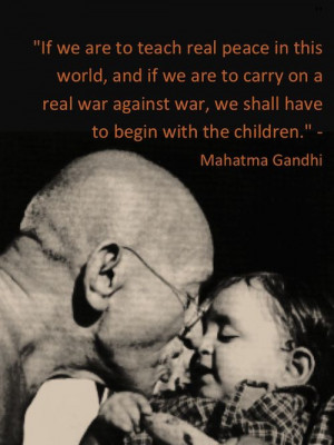 ... Gandhi, who inspired movements for civil rights and freedom across the