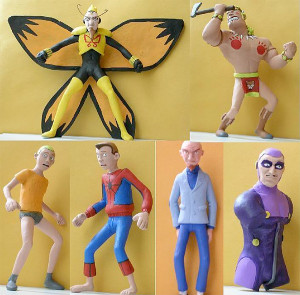 Monarch and Dr. Venture Action Figures by PMK . (Above) Venture Bros ...