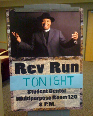 Rev. Run to Speak at DePaul University