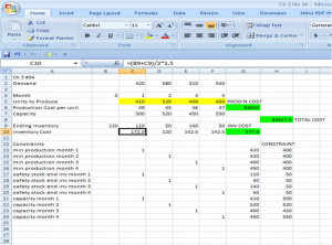 Excel Inventory Spreadsheet