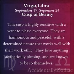 Virgo/Libra Cusp Part 1 More