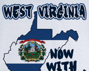 State Pride: West Virginia Funny Novelty T Shirt Z11799