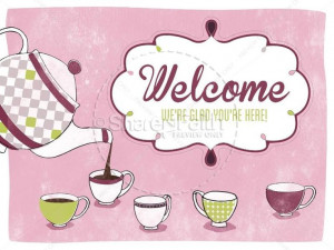 Mother's Day Tea Clip Art | Mother's Day Tea Party PowerPoint | slide ...