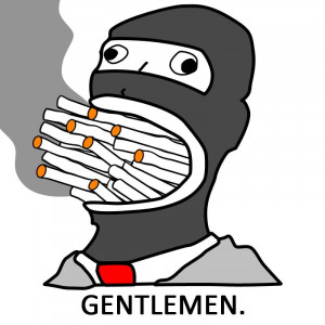 Gentlemen - Trollface Picture
