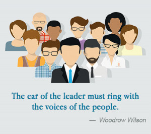 servant leadership quote woodrow wilson