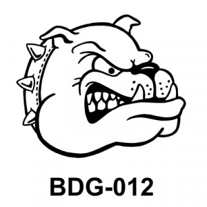 Bulldog Mascot Logos Carolin