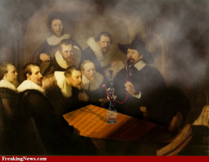 Middle Eastern Students Society hosts Hookah Titan Up