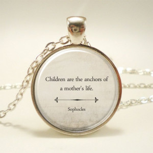 Inspirational Quote Necklace Mother's Day Gift by rainnua on Etsy, $14 ...