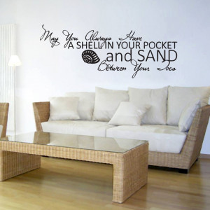 Shell In Your Pocket - Wall Decals