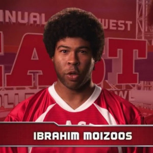 ... Wallace and Dookmarriot, Ibrahim Moizoos is played by Jordan Peele