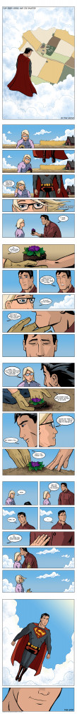 Superman Visits His Mom With Sad News About The Day’s Tradegies