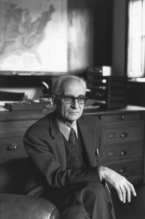 Claude Levi Strauss Anthropologist ,by Henri Cartier Bresson