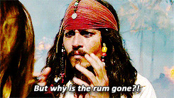 rckrbelle:Some favorite Captain Jack Sparrow quotes