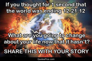 No Apocalypse. What now? – Mayan Calendar Prediction