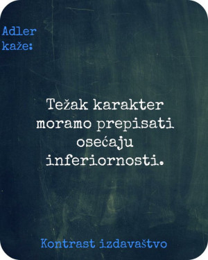 The test of one's behavior pattern is their relationship to society ...